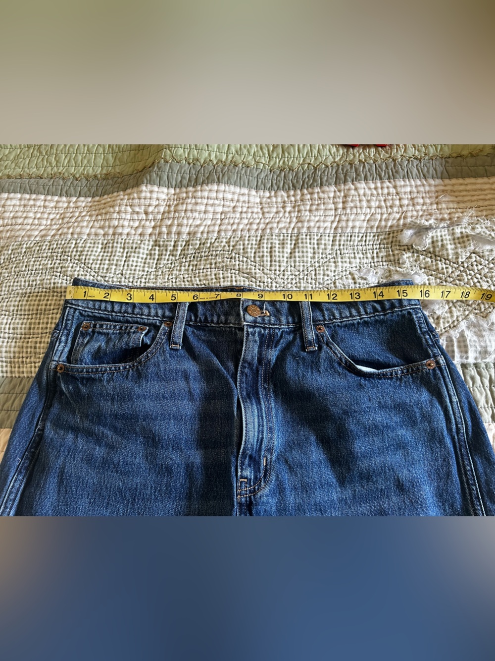 J Crew Denim Skirt - Picture 7 of 9